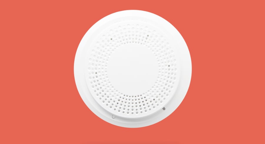 Smoke detector in Salt Lake City.